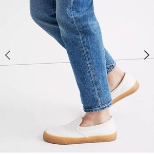 MadewellSidewalk Slip-On Sneakers in Recycled Canvas size 5.5
